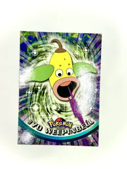 Pokemon #70 Weepinbell - TOPPS TV Animation Trading Card Non Holo - Image 1