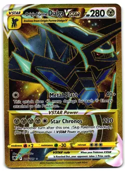 Origin Forme Dialga VSTAR 210/189 - Astral Radiance Pokemon TCG - LP Card - Image 1
