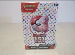 NEW Pokemon Trading Card Game - Scarlet & Violet 151 Booster Bundle 6 Pack - Image 1