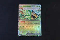 Teal Mask Ogerpon ex 012/131 Holo Pokemon Card Prismatic Evolutions NEAR MINT - Image 1