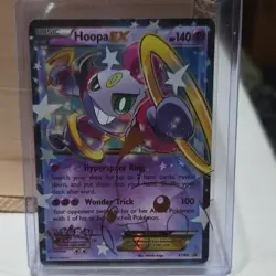 Pokemon TCG Hoopa EX Promo Holo XY85 XY 140 HP Basic Psychic Card - Image 1