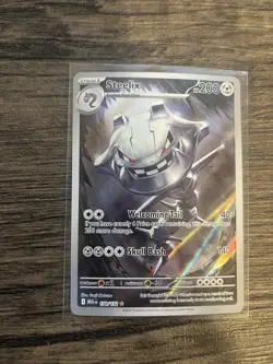 Steelix 150/132 Mega Evolution Pokemon TCG Card Near Mint Condition - Image 1