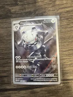 Steelix 150/132 Mega Evolution Pokemon TCG Card Near Mint Condition - Image 2