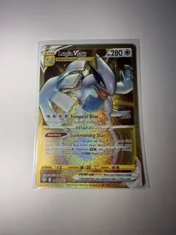 Lugia VSTAR 211/195 Near Mint Secret Rare Card Silver Tempest - Image 1