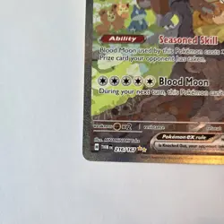 Pokemon TCG Bloodmoon Ursaluna EX Twilight Masquerade Card 216/167 SIR - Image 2