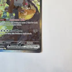 Pokemon TCG Bloodmoon Ursaluna EX Twilight Masquerade Card 216/167 SIR - Image 3