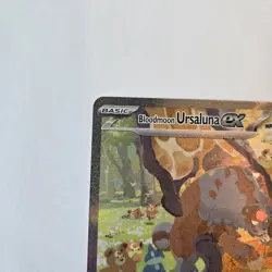 Pokemon TCG Bloodmoon Ursaluna EX Twilight Masquerade Card 216/167 SIR - Image 5