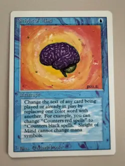 Sleight of Mind - MTG - REVISED (3rd) - ENGLISCH - ©1994 Mint RARE - Image 1