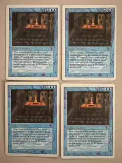 Steal Artifact 4er Set - MTG - REVISED (3rd) - ENGLISCH - ©1994 NM/LP Uncommon - Image 1
