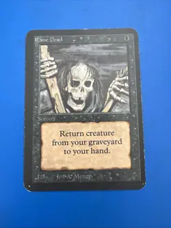 Vintage~MTG💀Raise Dead💀Magic the Gathering~1994 - Image 4