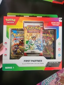 Pokemon First Partner Illustration Collection Series 1 New - Image 1