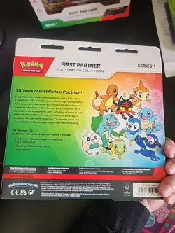 Pokemon First Partner Illustration Collection Series 1 New - Image 3