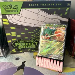 Pokemon TCG Perfect Order Decidueye EX 012/088 Double Rare Near Mint - Image 1