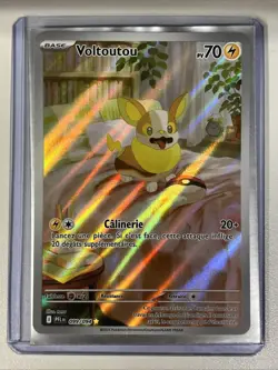 CARTE POKEMON VOLTOUTOU 099/094 AR ALTERNATIVE FLAMMES FANTASMAGORIQUES EV02 FR - Image 3