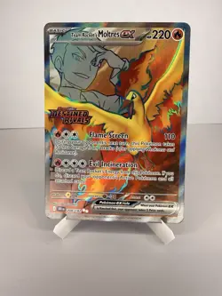 Team Rockets Moltres EX 208/182 Pokemon Sv10: Destined Rivals Stamped NM - Image 1