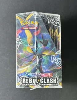 Pokemon TCG Sword & Shield Rebel Clash Booster Box English Factory (See Photos) - Image 3
