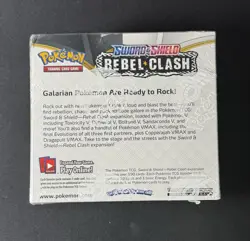 Pokemon TCG Sword & Shield Rebel Clash Booster Box English Factory (See Photos) - Image 4