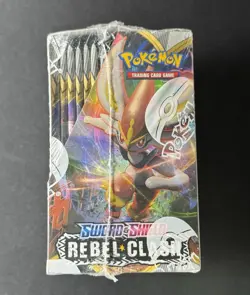 Pokemon TCG Sword & Shield Rebel Clash Booster Box English Factory (See Photos) - Image 5