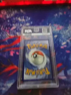 2023 POKEMON OBF EN-OBSIDIAN FLAMES ILLUSTRATION RARE #204 HOUNDOUR PSA 8 - Image 2