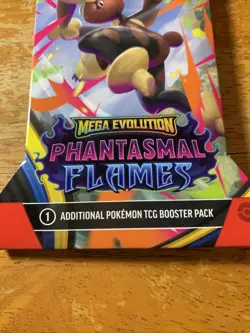 POKEMON MEGA EVOLUTION PHANTASMAL FLAMES (1)SLEEVE SEALED Mega Lopunny Illus. - Image 5