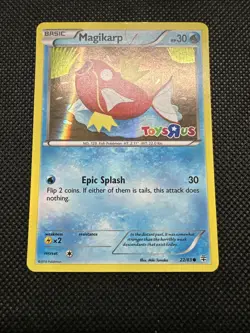Magikarp 22/83 Holo Rare Discontinued TOYS R US Stamp Pokemon Promo - Image 3