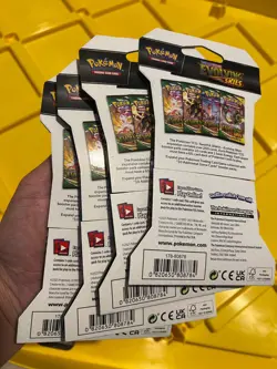 FIRST PRINT RUN!!x4 POKEMON Sword & Shield EVOLVING SKIES SLEEVED BOOSTER PACKS - Image 4