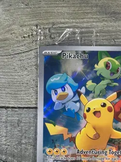 Pikachu 027 Promo Holo Black Star Sealed New Pokemon TCG - Image 2