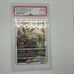 PSA 10 Leafeon Vstar Galarian Gallery Crown Zenith #GG35 2023 Pokemon - Image 1