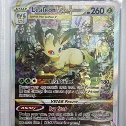 PSA 10 Leafeon Vstar Galarian Gallery Crown Zenith #GG35 2023 Pokemon - Image 3