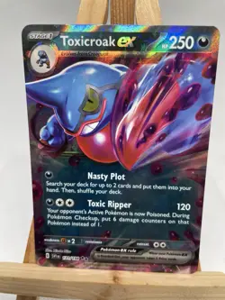 Pokemon TCG - Scarlett & Violet Base Set - Toxicroak EX - 131/198 - Image 1
