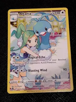 Altaria TG11/TG30 NM Silver Tempest Trainer Gallery Ultra Rare Pokemon Card TCG - Image 1