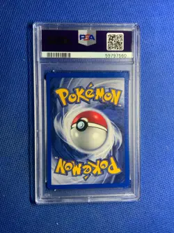 2000 POKEMON GYM HEROES HOLO #1 BLAINE'S MOLTRES PSA 7 - Image 2