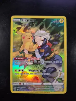 Pokemon TCG - Pikachu TG05/TG30 Lost Origin - Ultra Rare Holo - NM - Image 1