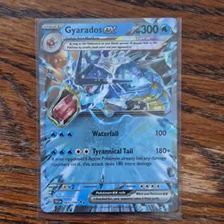 Pokemon Gyarados ex 045/198 SV01 Scarlet & Violet Base Holo Ultra Rare 300 HP - Image 1