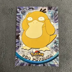 1999 Topps Pokemon Psyduck #54 TV Animation Edition Blue Logo Non-Holo - Image 1