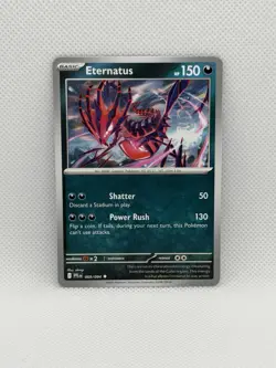 Pokemon TCG Eternatus 069/094 Phantasmal Flames Reverse Holo NM - Image 1