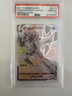 2021 Pokemon Shining Fates Grimmsnarl VMAX | SV117/SV122 | Shiny Holo Rare - Image 1