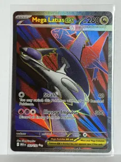 Mega Latias ex Pokemon Ultra Rare ME01: Mega Evolution 163/132 - Image 1