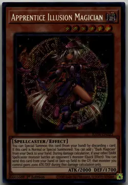 Apprentice Illusion Magician (Secret Rare) Secret Rare Quarter Century Stampede - Image 1