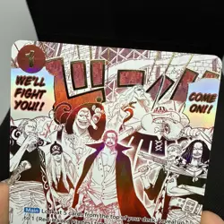 One Piece Come On!! We'll Fight You!! Alternate Art Holo Super Rare OP09-020 - Image 2
