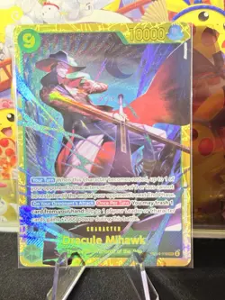OP14-119 Dracule Mihawk SEC One Piece OP14 The Azure Sea's Seven Foil ENG NM #4 - Image 1