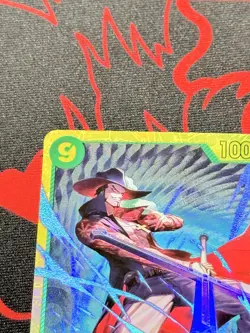 OP14-119 Dracule Mihawk SEC One Piece OP14 The Azure Sea's Seven Foil ENG NM #4 - Image 3