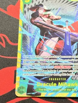 OP14-119 Dracule Mihawk SEC One Piece OP14 The Azure Sea's Seven Foil ENG NM #4 - Image 5