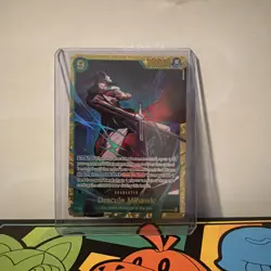 Dracule Mihawk OP14-119 SEC Secret Rare One Piece The Azure Sea's Seven - Image 1