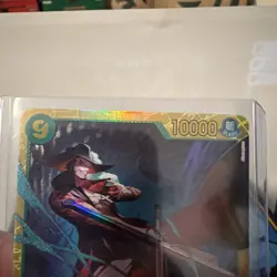 Dracule Mihawk OP14-119 SEC Secret Rare One Piece The Azure Sea's Seven - Image 2