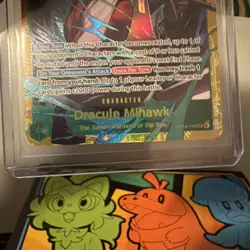 Dracule Mihawk OP14-119 SEC Secret Rare One Piece The Azure Sea's Seven - Image 3