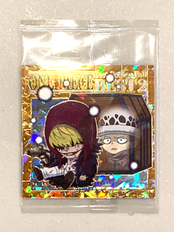 Corazon and Law - SW11-24 SGR - One Piece Wafer Sticker Japanese - Image 1
