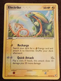 Pokemon Cards Electrike Holo Stamped, Manectric, Electrikex2 (EX Deoxys) - Image 2