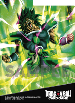 Dragon Ball Official Card Case & Card Sleeve Set 04 Broly Bandai Japan New - Image 5