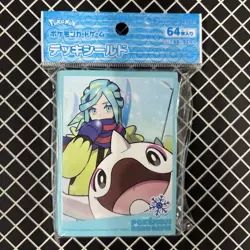 Pokemon Trainers Grusha & Cetoddle Pokemon Center Card Sleeves (64) - Image 1